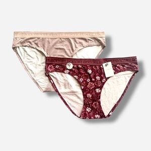 🌸New🌸 2pk Lucky Brand Bikini Panty Lot Size XL NWT